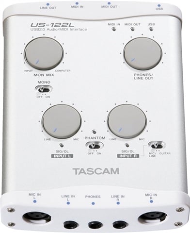 Tascam US-122L Audio/MIDI Interface, B - CeX (UK): - Buy, Sell, Donate